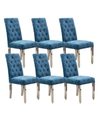 Streamdale Modern Velvet Dining Chairs (Set of 2)