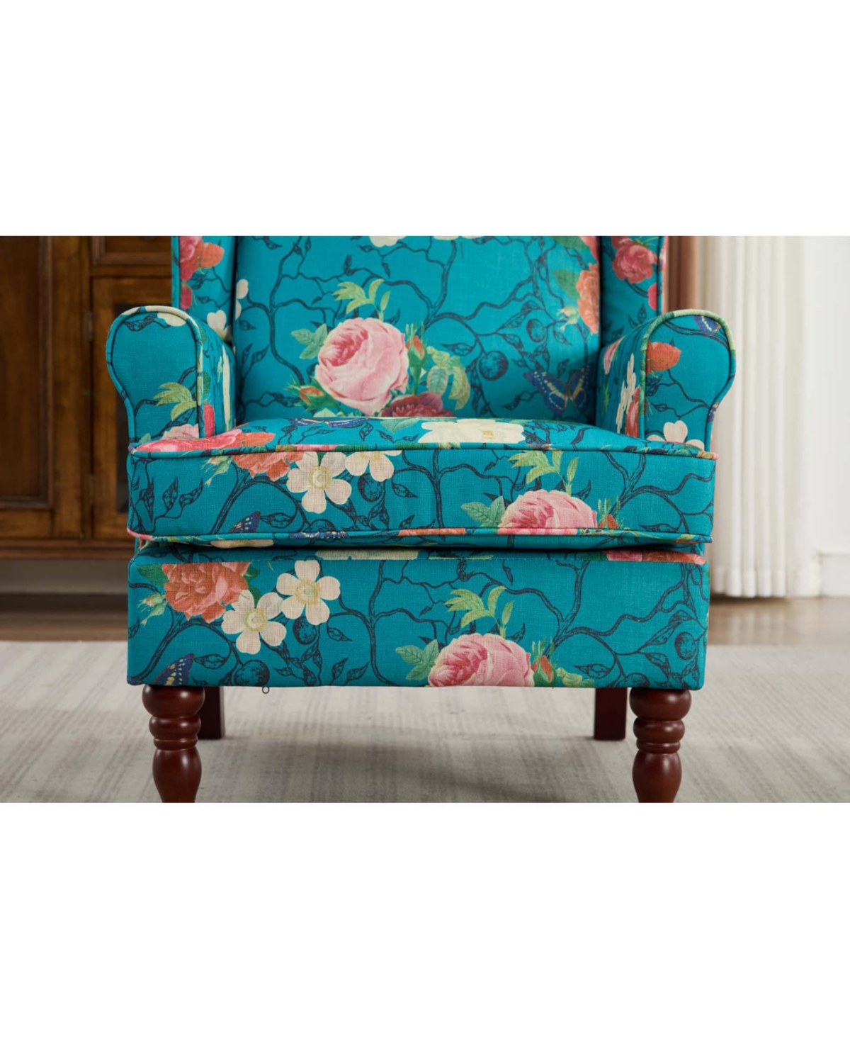 Streamdale Furniture Floral Cyan Chair