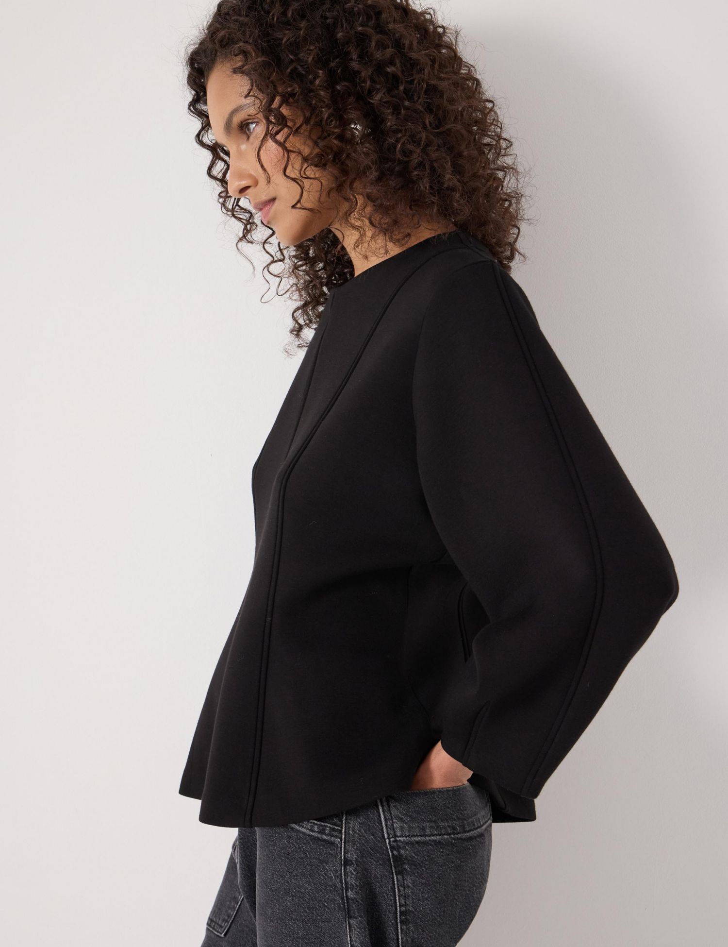 Women's Seam Detail Smart Jersey Top