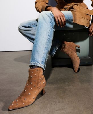 Women's Deesha Studded Two Zip Short Boots