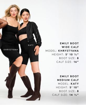 Women's Emily Wide Calf Zipper Tall Boots