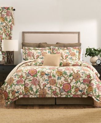 Bronte Floral 4-Pc. Comforter Set, King