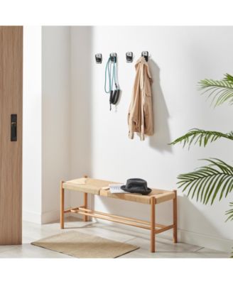 4 Piece Dog Tail Wagging Decorative Wall Hook Set