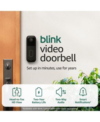 Video Doorbell Wireless HD Camera - Add On Doorbell Only, Sync Module Not Included