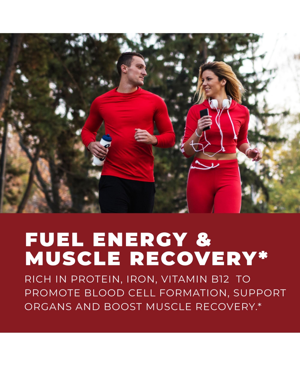 Left Coast Performance Bovine Blood Capsules, 180ct