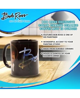 Bob Ross Exclusive Color Change Ceramic Coffee Mug 12 ounces