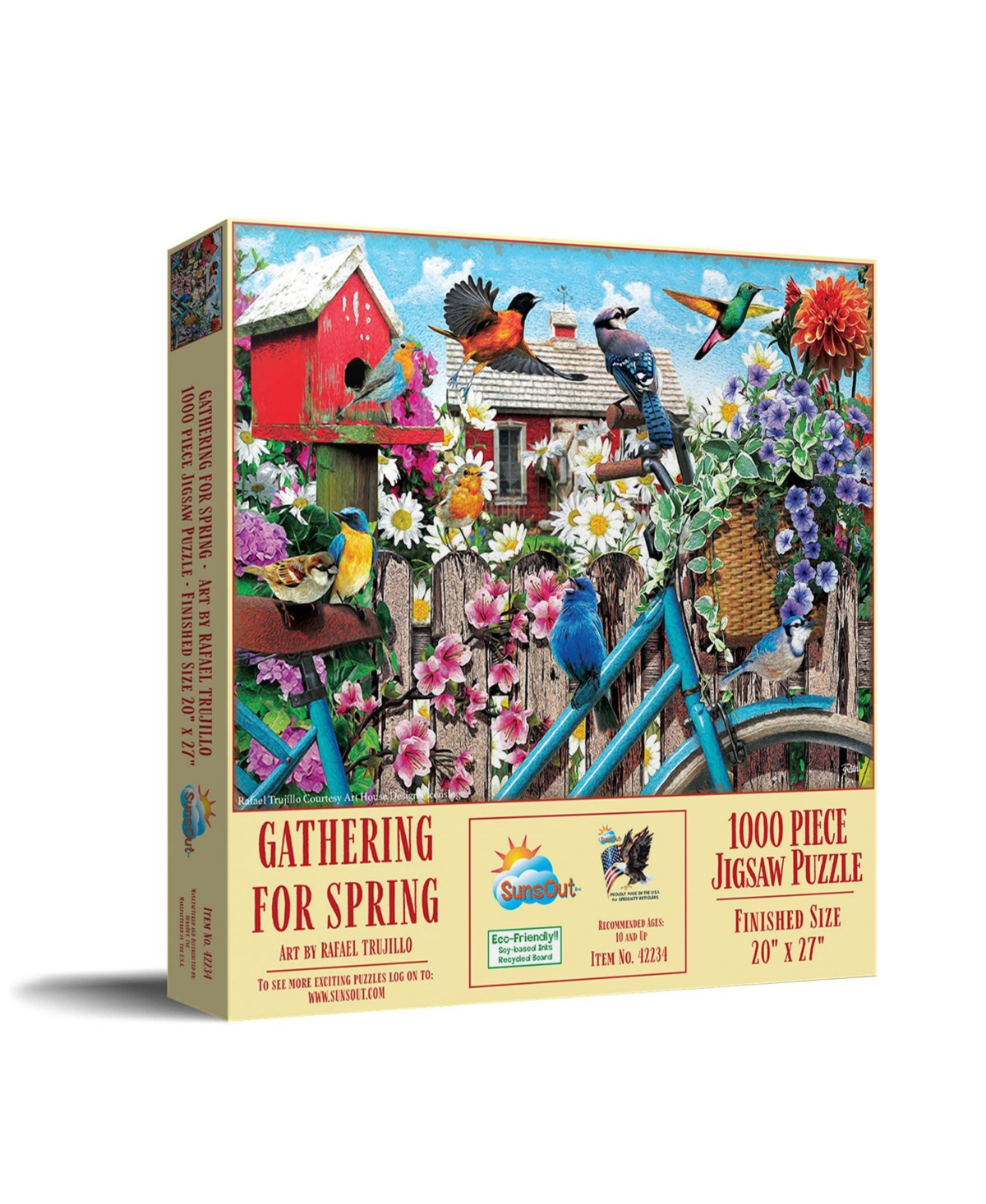 SunsOut Gathering for Spring 1000 piece Jigsaw Puzzle for Adults