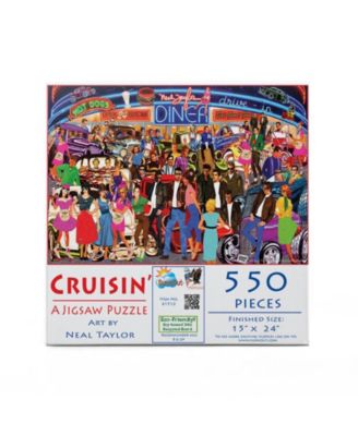 Cruisin 550 piece Jigsaw Puzzle for Adults