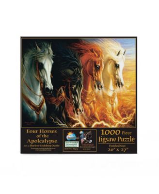 Four Horses of the Apocalypse 1000 piece Jigsaw Puzzle for Adults