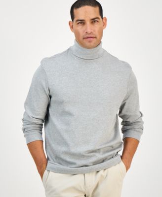 Men's Solid Turtleneck Shirt, Created for Macy's
