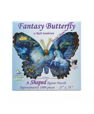 Fantasy Butterfly 1000 piece Jigsaw Puzzle for Adults Special Shape