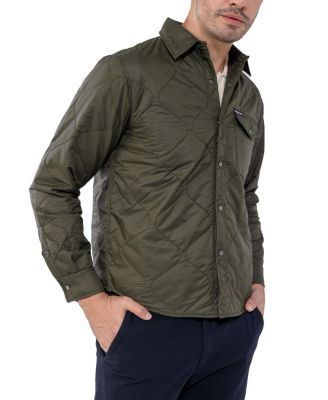Men's Quilted Shirt Jacket