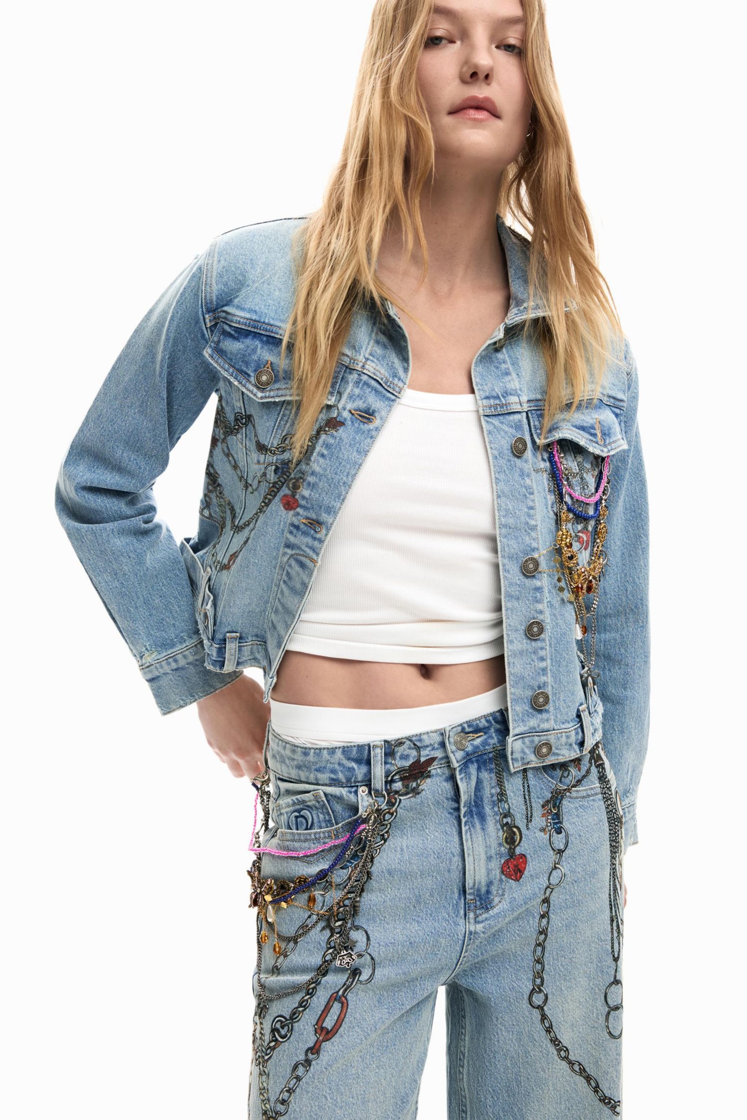 Women's Denim Trucker Jacket