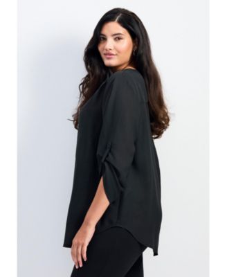 Women's Madeline Tab Sleeve Blouse