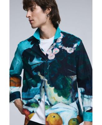 Men's Still life checkered shirt