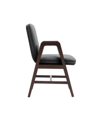 Stella Velvet Upholstered 23" Beech Wood Dining Armchair