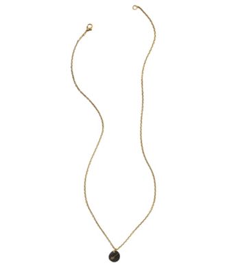 Emilie Shapiro Kintsugi Sterling Silver 14k Gold Pendant Necklace