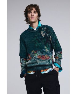 Men's Still life texture sweater