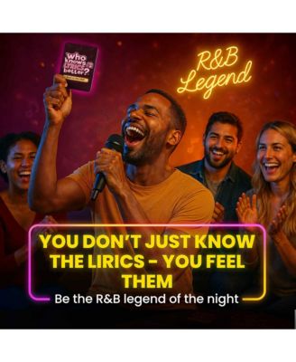 Who Knows Lyrics Better? 110 Questions – 90s R&B Music Trivia & Singing Game for Parties