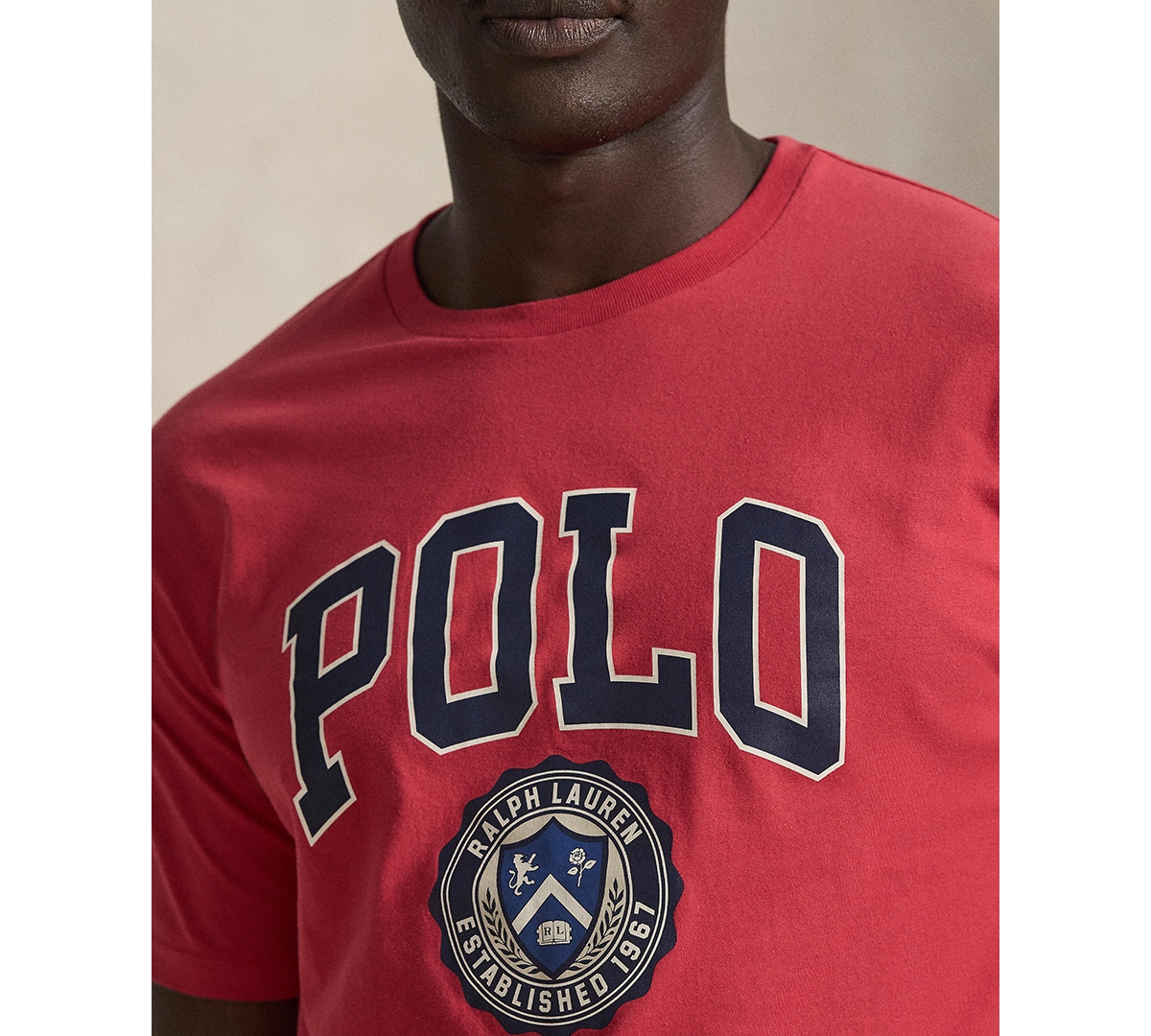 Polo Ralph Lauren Men's Big & Tall Short-Sleeve Graphic T-Shirt