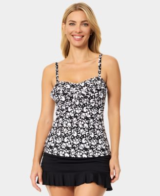 Women's Tahiti Bandeau Neck Tankini Top