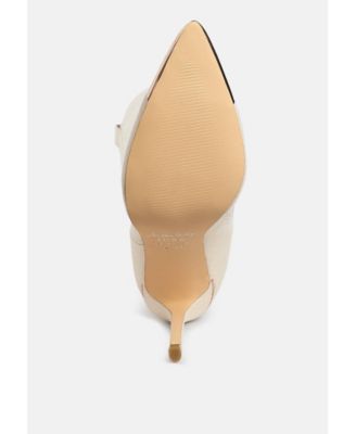 Womens Ridda Metallic Cap Toe Denim Boots