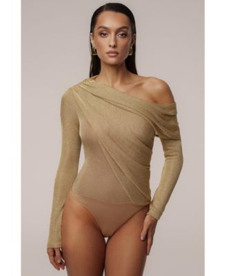 Women's Opulent Metallic Bodysuit
