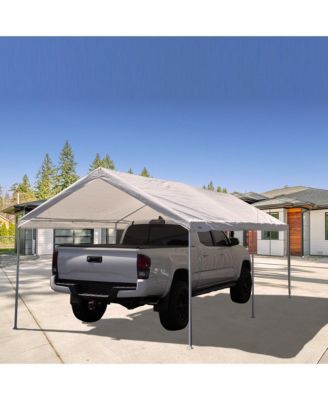 Domain 10 x 20 Foot Straight Leg Instant Canopy Tent Set, White