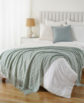 Texture Triple Zig-Zag Lightweight Throw, 50" x 60"