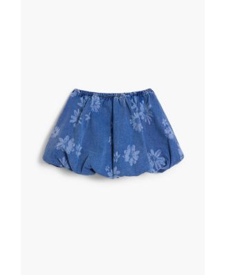 Girls Girls's Denim mini bubble skirt