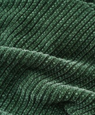 Classic Textured Ribbed Knit Throw, 50" x 60"