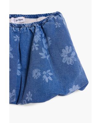 Girls Girls's Denim mini bubble skirt