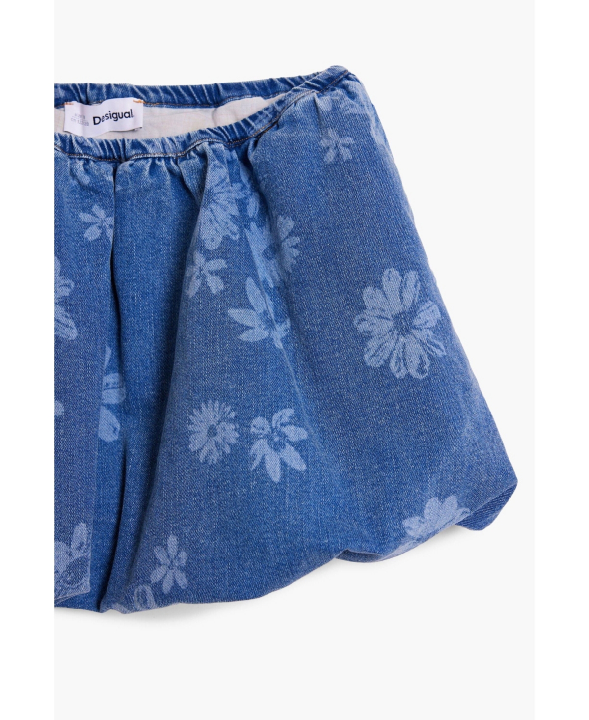 Desigual Girls Girls's Denim mini bubble skirt