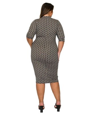 Plus Size Gallarda Midi Dress