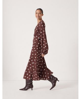 Women's Grace V-Neck Long Sleeve Dress