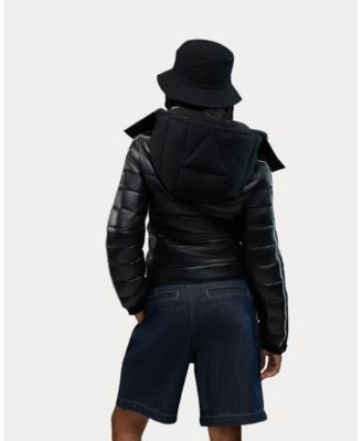 Women's Rousset Lightweight Cinched Puffer Jacket with Contrast Detailing