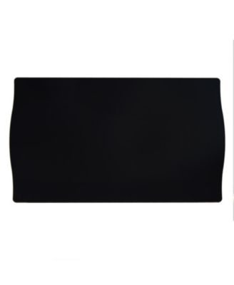 6-Piece Dining Table Set- 60" Table, 4 Tufted Chairs & Bench (Black)