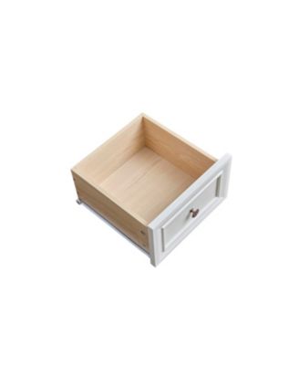  Farmhouse 5-Drawer Chest with Wooden Base