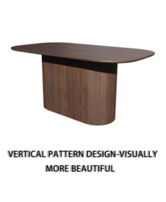 63" Dining Table & 4 Metal Leg Chairs