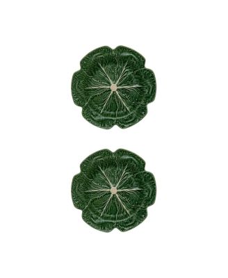 Cabbage Charger Plate, Set of 2