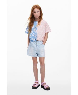 Girls Girls's Two-tone T-shirt.