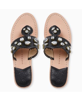 Women's Jacks Flat Jeweled Sandal