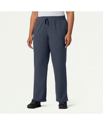 Petite Womens's Xenos 5-Pocket Classic Mid-Rise Scrub Pant