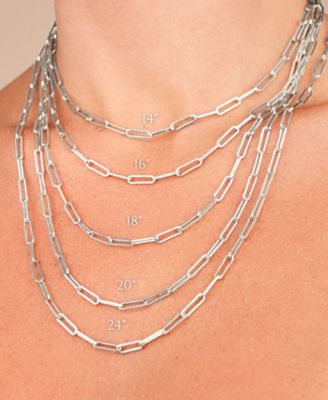 Paperclip Chain Necklace