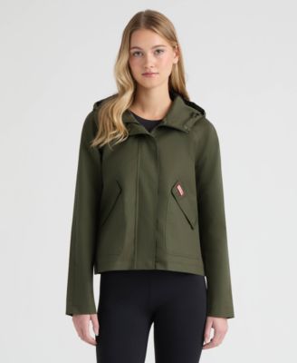 Women's Julia Cotton Water Repellent Short Rain Jacket