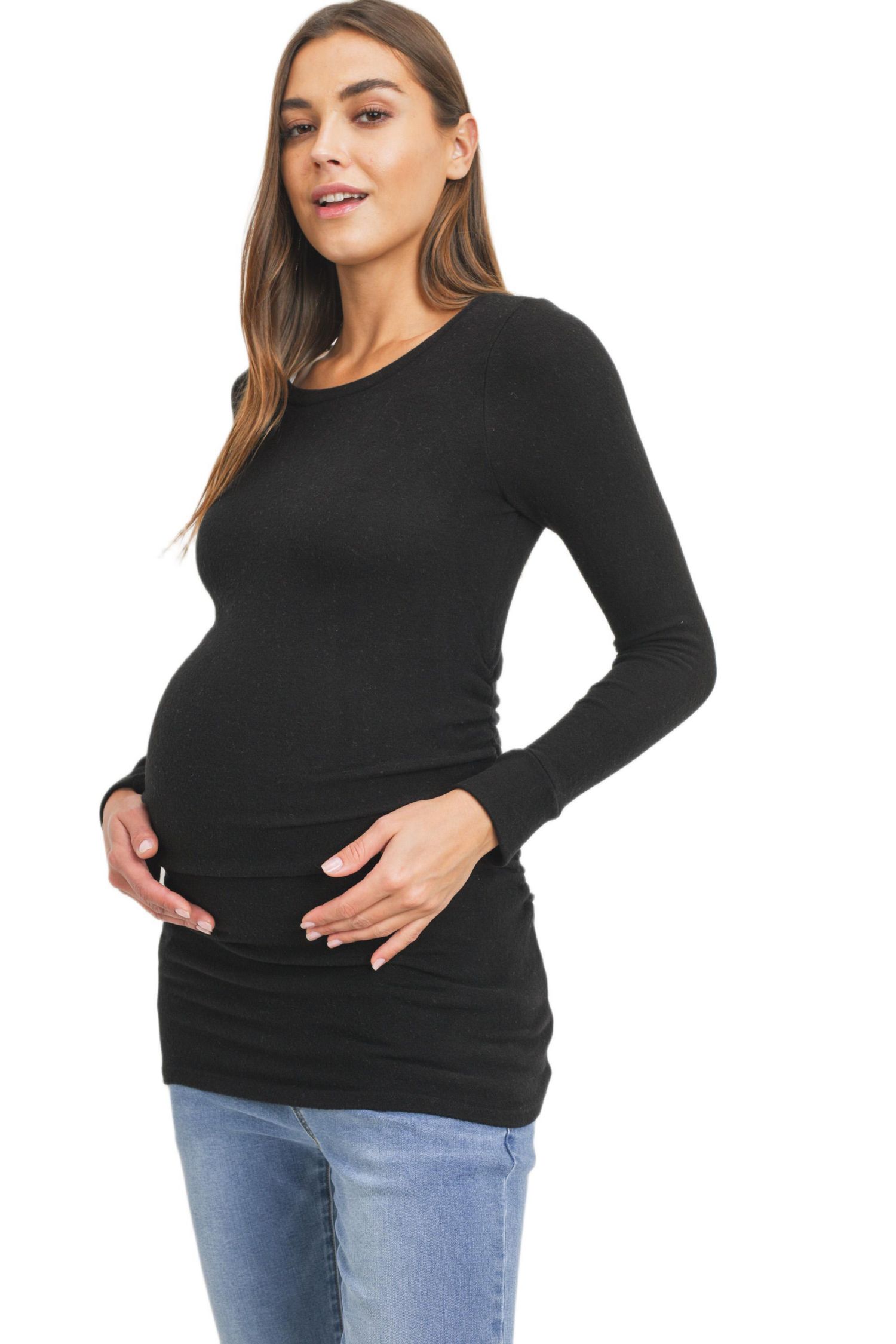 Women's Cashmere-Like Hacci Long-Sleeve Tunic