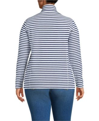 Plus Size Anyweather Fleece Quarter Zip Pullover