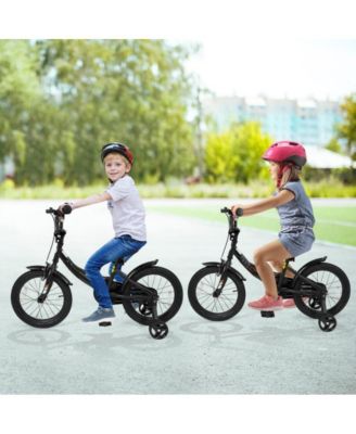 16 Inch Kids Bike with Training Wheels and Adjustable Seat