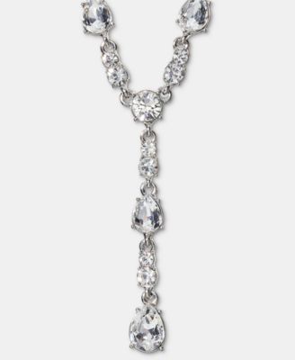 Crystal 16" Lariat Necklace