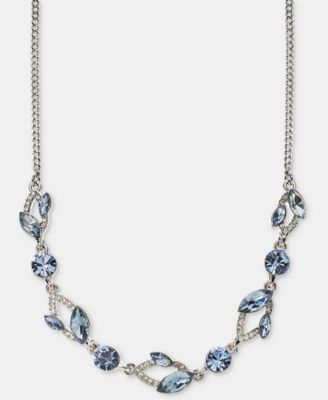 Multi-Stone Vine 16" Statement Necklace